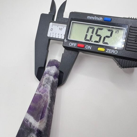 Dream Amethyst Crystal Meditation Scepter Wand - Picture 9 of 13